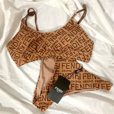 fendi skin prices|fendi x skims swimsuit.